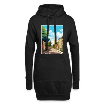 Santa Rosa Argentinien Vintage Reiseposter WPA Kunst - Hoodie-Kleid - Schwarz - Vorne