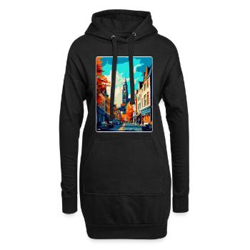Maastricht Niederlande Vintage Reiseplakat WPA - Hoodie-Kleid - Schwarz - Vorne