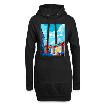 Olsztyn Polen Vintage Reiseplakat Souvenir WPA - Hoodie-Kleid - Schwarz - Vorne
