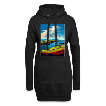 Isle Of Islay Schottland Vereinigtes Königreich Reiseposter Souvenir - Hoodie-Kleid - Schwarz - Vorne