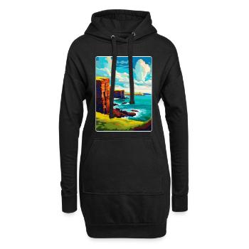 Orkneyinseln Schottland Großbritannien Reise Poster Souvenir - Hoodie-Kleid - Schwarz - Vorne