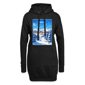 Beaver Creek Ski St. Anton Reiseposter Souvenir - Hoodie-Kleid - Schwarz - Vorne