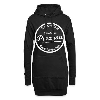 Original aus dem Pinzgau - Hoodie-Kleid - Schwarz - Vorne