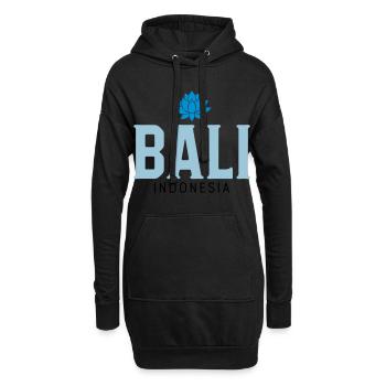 Bali - Hoodie-Kleid - Schwarz - Vorne