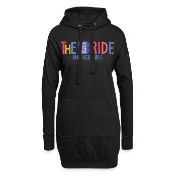 die Braut - Hoodie-Kleid - Schwarz - Vorne