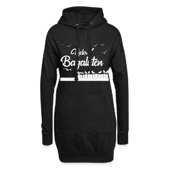 Kieler Bagaluten - Hoodie-Kleid - Schwarz - Vorne