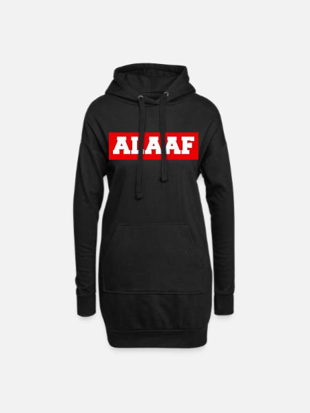 ALAAF - Hoodie-Kleid - Schwarz