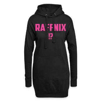 Raffnix - Hoodie-Kleid - Schwarz - Vorne