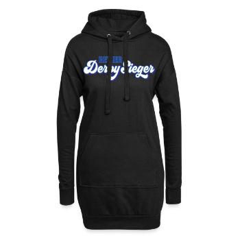Farben änderbar | Revier Derbysieger - Hoodie-Kleid - Schwarz - Vorne