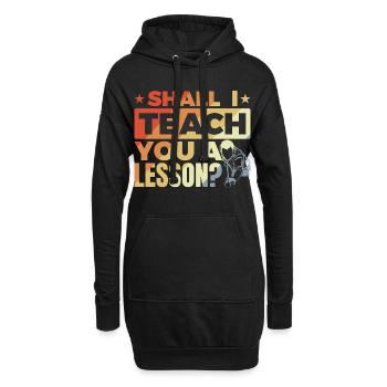 Blague de joueur de billard - Sweat-shirt à capuche long Femme - noir - Devant