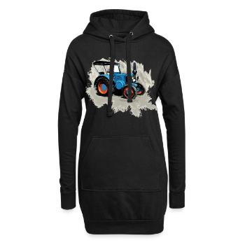 Traktor Lanz - Hoodie-Kleid - Schwarz - Vorne