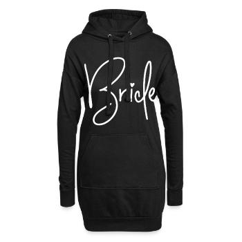 Bride - Braut - Junggesellinnenabschied - Jga 2026 - Hoodie-Kleid - Schwarz - Vorne