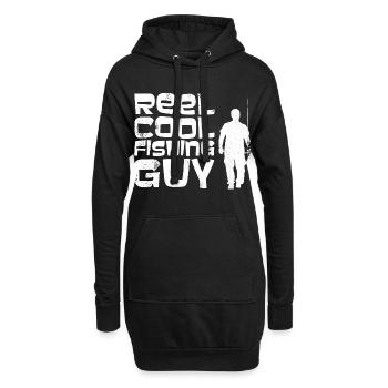 Cooler Fischer - Hoodie-Kleid - Schwarz - Vorne