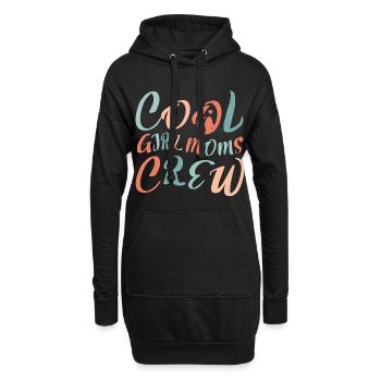Cool Boy Moms Crew – Conception de la Vie de Maman - Sweat-shirt à capuche long Femme - noir - Devant