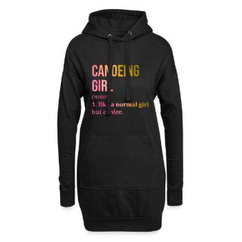 Kanu Kanu Kanu Kanu Fahren - Hoodie-Kleid - Schwarz - Vorne