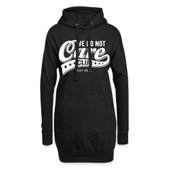 On s’en fout Club - Est 2025 WDNC - Sweat-shirt à capuche long Femme - noir - Devant