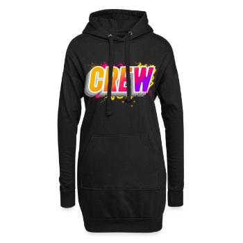 équipage - Sweat-shirt à capuche long Femme - noir - Devant