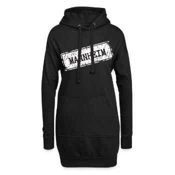 Mannheim  - Hoodie-Kleid - Schwarz - Vorne