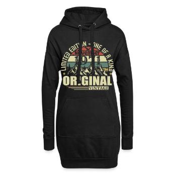 Birthday november 1971 - Hoodie Dress - black - Front