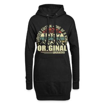 Birthday november 1987 - Hoodie Dress - black - Front