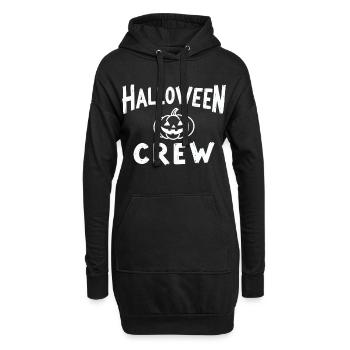 Équipe d’Halloween Pumpkin Head Troop - Sweat-shirt à capuche long Femme - noir - Devant