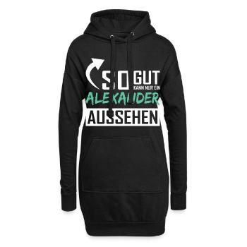 Seul un Alexander peut être aussi beau - Sweat-shirt à capuche long Femme - noir - Devant