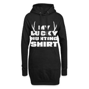 My Ducking Hunting Shirt - Hoodie-Kleid - Schwarz - Vorne