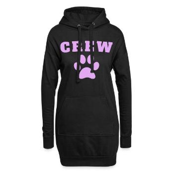 Crew Dog - Hoodie-Kleid - Schwarz - Vorne