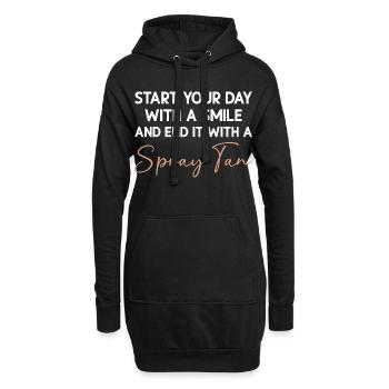 Spray Tan Artist Home Spray Tan Kit Spray Tan - Hoodie-Kleid - Schwarz - Vorne