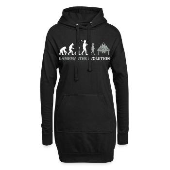 Gamemaster Evolution – Conception de jeux de rôle sur table - Sweat-shirt à capuche long Femme - noir - Devant
