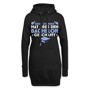 Examen de licence réussi 2026 Licence - Sweat-shirt à capuche long Femme - noir - Devant