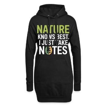 Observateur certifié des systèmes biologiques cliniques - Sweat-shirt à capuche long Femme - noir - Devant