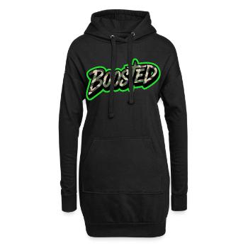 Boosted Tuning Scene Streetwear Shirt Sticker - Hoodie-Kleid - Schwarz - Vorne