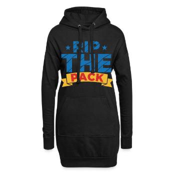 Rip The Pack Sammelkarten-Sammler-Boosterpaket - Hoodie-Kleid - Schwarz - Vorne