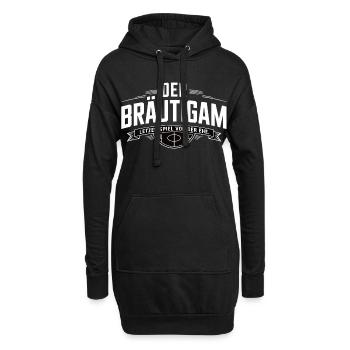 Bräutigam Letztes Spiel vor der Ehe JGA - Hoodie-Kleid - Schwarz - Vorne