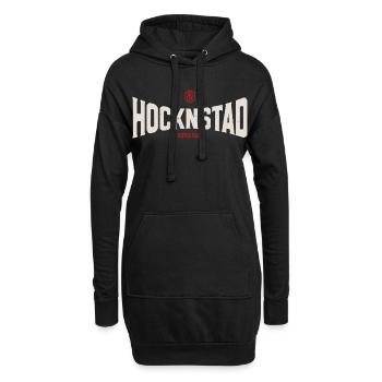 Hocknstad - Hoodie-Kleid - Schwarz - Vorne