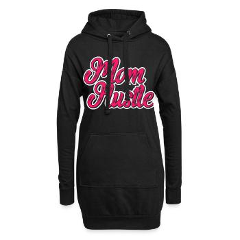 Mom Hustle Mom Shirt - Hoodie-Kleid - Schwarz - Vorne
