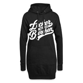 Lecker Bierchen Malle 2026 Malle nous arrivons - Sweat-shirt à capuche long Femme - noir - Devant