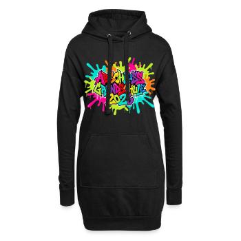 Grundschule Abschluss 2026 - Hoodie-Kleid - Schwarz - Vorne