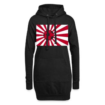 Japan Nippon Nihon JAPANISCHE Asia Sport FAN - Hoodie-Kleid - Schwarz - Vorne