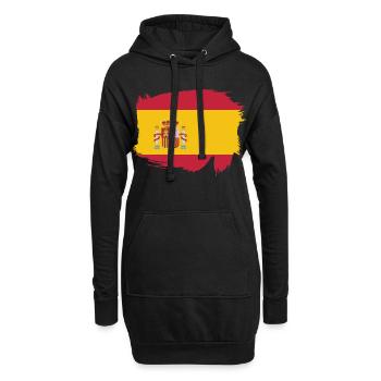SPANIEN SPAIN España EUROPA SPANISCHE SPORT FAN - Hoodie-Kleid - Schwarz - Vorne