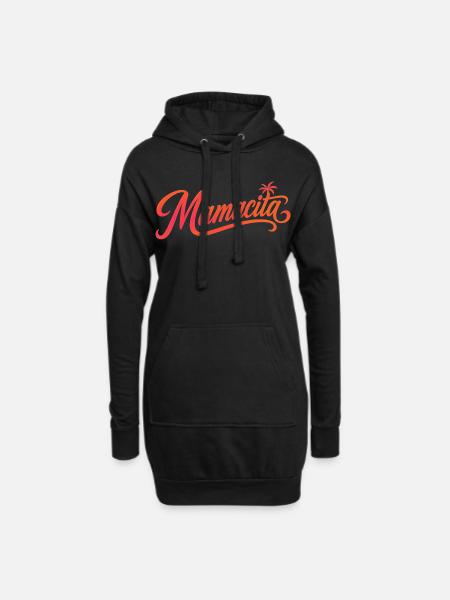 Mamacita - Hoodie-Kleid - Schwarz