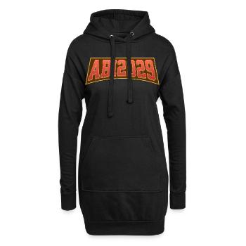 Abitur 2029 - Sweat-shirt à capuche long Femme - noir - Devant