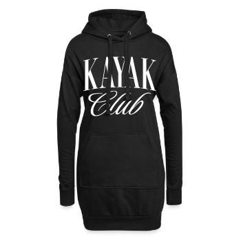 Kayak Club - Hoodie Dress - black - Front
