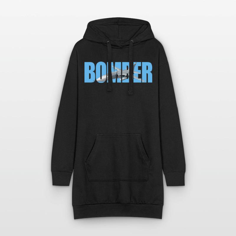 Bomber Su-24 Hoodie-Kleid