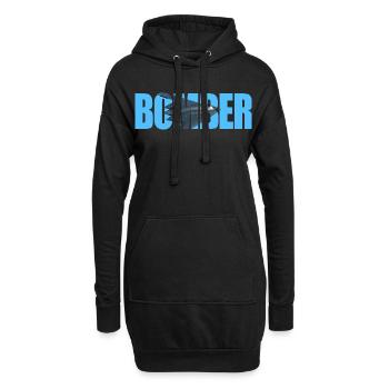 bombardier B-2 Spirit - Sweat-shirt à capuche long Femme - noir - Devant