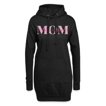 Je t’aime Maman Déclaration d’amour Mère Chère Maman - Sweat-shirt à capuche long Femme - noir - Devant