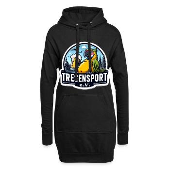 Tresensport e.V. - Hoodie-Kleid - Schwarz - Vorne