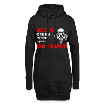 Lord & Savior Cthulhu Funny Parodie T-Shirt - Hoodie-Kleid - Schwarz - Vorne