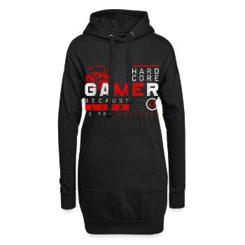 Jeu en ligne Ligue de jeu - Sweat-shirt à capuche long Femme - noir - Devant